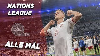 Strygerdrømmemål og Corner i VMklasse 𝕀 Alle mål fra årets Nations League [upl. by Kimmel]