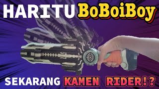 HARITU BoBoiBoy SEKARANG KAMEN RIDER  REVIEW DX Gan Gun Saber  Kamen Rider Ghost [upl. by Corron]