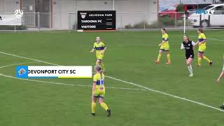 MyState Bank Womens Super League Round 4 Taroona v Devonport Goal Highlights [upl. by Purity747]