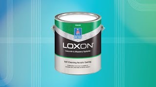 Loxon SelfCleaning Acrylic Coating  SherwinWilliams [upl. by Ainezey]