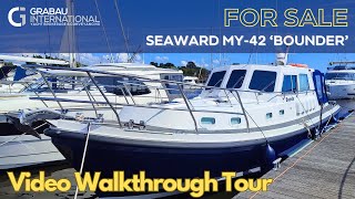 2016 SEAWARD MY 42 Bounder  Motor Yacht for sale with Grabau International [upl. by Nosredna]