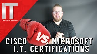 Cisco vs Microsoft Certifications  Which IT Certifications Will Help You Get a Job [upl. by Luap]