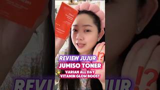 TONER PENCERAH JUMISO skincare jumiso kbeauty basicskincare reviewtoner skincareroutine [upl. by Rehpotsrik]