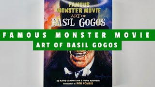 Famous Monster Movie Art of Basil Gogos flip through Artbook [upl. by Ashlin]