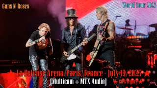 Guns N Roses Live At París La Défense Arena París  July 132023 Multicam [upl. by Oran]