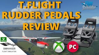 TFRP RUDDER PEDALS  Xbox amp PC  Thrustmasters entry level product is reviewed in MSFS [upl. by Gracia]