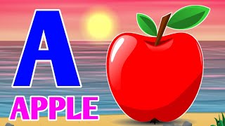 A for apple abcdsong kidssong abcdlearning alphabetsong phonicssong phonicsong [upl. by Acenahs]