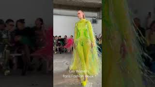 GERMANIER Paris Fashion Week Sep 2024  SS25 germanier jensu pfw parisfashionweek [upl. by Saxe]