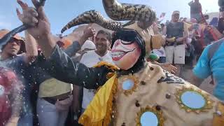 Carnaval 2022Bajada de Diablos comparsa Cerro Negro MaimaraJujuyArgentina [upl. by Nesnah]