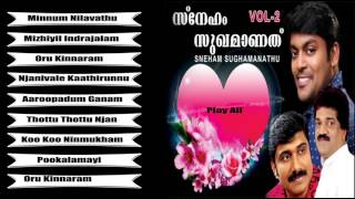 Sneham Sugamanathu Vol 2  Romantic Album  Malayalam [upl. by Velvet]