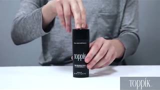 How to Use Toppik Opening Hair Fibers [upl. by Aharon]