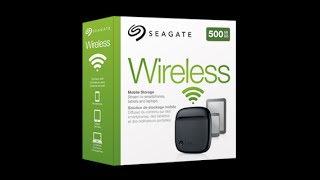 Seagate Wireless Mobile Storage 500GB Promotional  Digitin [upl. by Naginnarb479]