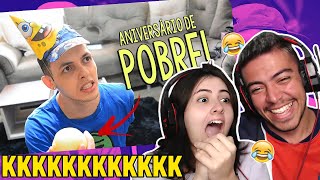 CARACOL RAIVOSO ANIVERSÁRIO DE RICO E DE POBRE  REACT [upl. by Tihom638]