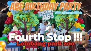 Birthday Trip  Partyyyyyyy at Lembang Park Zoo with ultra mimi kids 🥳 Sekalian main [upl. by Coppinger128]