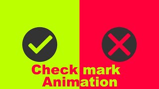 CSS Transform Check mark Animation tutorial using jQuery [upl. by Amieva839]