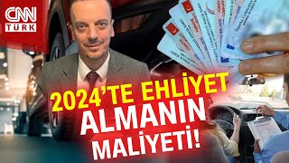 2024te Ehliyet Fiyatları Ne Kadar Olacak  Haber [upl. by Trammel479]