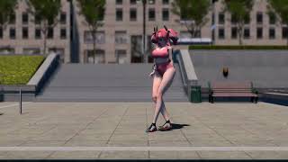 MMD Im ill  Bremerton Thicc Azur Lane [upl. by Akined]