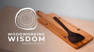 Decorated Serving Boards and Spoons  Woodworking Wisdom [upl. by Arayt468]