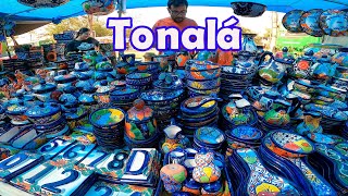 Tonalá talavera Junior y mas tianguis de artesanias para decorar exportar o negocio [upl. by Palgrave]