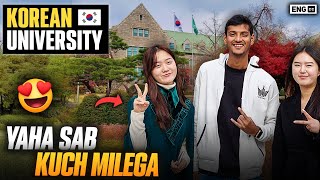 Indian visiting korean university Ewha Womens University in Seoul Korea 🇰🇷 [upl. by Kera]