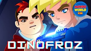 DINOFROZ 1 REGRESO AL MUNDO PASADO  pelicula animada completa en español  dibujos animados [upl. by Richlad]