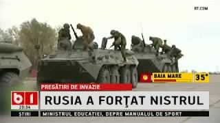 STIRI B1TV RUSIA GATA SA ATACE MOLDOVA AU FORTAT NISTRUL [upl. by Ientruoc]