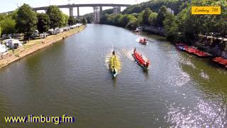 Drachenbootrennen Limburg an der Lahn 2015  Drachenboote [upl. by Naillimixam]