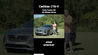 Cadillac CT6V  Twin Turbo V8 and AWD [upl. by Shirah229]