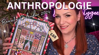 ANTHROPOLOGIE 2024 BEAUTY ADVENT CALENDAR UNBOXING  SHIPS INTERNATIONALLY [upl. by Rollo]