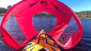 Advanced Elements Rapidup Sail Review Part 2 [upl. by Paulette188]