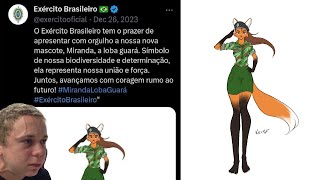 Sobre a tal Nova Mascote do Exercito Brasileiro [upl. by Anyal]