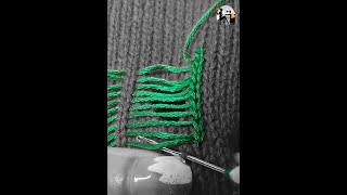 How to repair holes in a sweater [upl. by Aleuqahs]