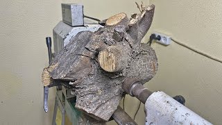 Woodturning  The heart of an ent [upl. by Ahseel]