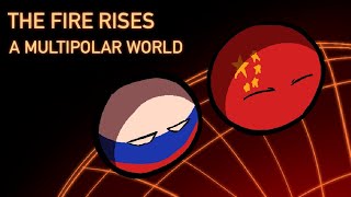 Hoi4 The Fire Rises Timelapse A Multipolar World [upl. by Ellemrac]