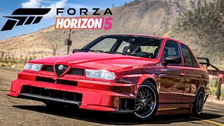 Forza Horizon 5  ForzaWoche  Start der Serie mit Alfa Romeos 155 Q4 und Lancia Delta S4 Sommer [upl. by Samohtnhoj270]