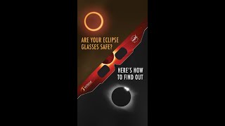 Find Out If Your Eclipse Glasses Are Safe [upl. by Llenrahc489]