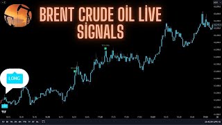 Live 247 Brent Crude Oil 5Minute Best Trading Signals Section From Live Broadcast [upl. by Eloken]