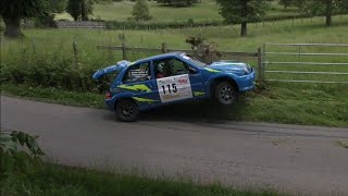 Rallye du Brionnais 2024 Crash amp Show Rallye Auvergne [upl. by Revlys329]