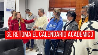 Levantamiento suspensión calendario académico [upl. by Anij768]