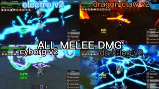 All fighting styles dmg for king legacy update 50 [upl. by Nageam511]