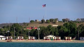 Entramos en el territorio cubano ocupado por Guantánamo [upl. by Orlosky]