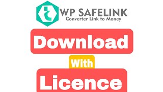 WP Safelink Plugin v4312 With Key Free Download  WP Safelink license key [upl. by Haidadej977]