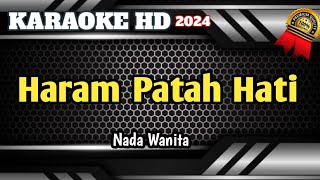 Haram Patah Hati  Karaoke Minang Nada Cewek Versi Terbaru Live HD [upl. by Aynotahs552]