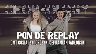 PON DE REPLAY  CHOREOLOGY by Salsation® Choreography by CMT Gosia Izydorczyk amp CEI Damian Jabłoński [upl. by Annoel597]