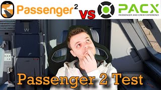 MSFS  PASSENGER 2 TEST  WIE GUT IST DAS ADD ON [upl. by Duj]