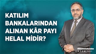 Katılım bankalarından alınan kar payı helal midir  Dr Fatih Mehmet Aydın [upl. by Wallache]