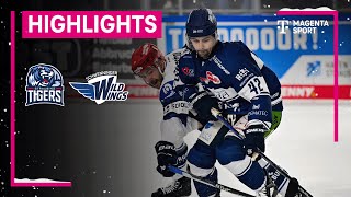 Straubing Tigers  Schwenninger Wild Wings  PENNY DEL  MAGENTA SPORT [upl. by Nikal]