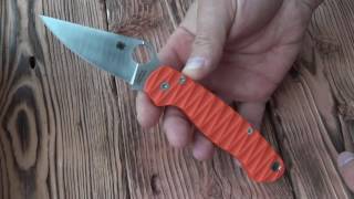 Spyderco Paramilitary 2 ENCO и ENCOZ Кастомные накладки Custom Scales [upl. by Bevis]