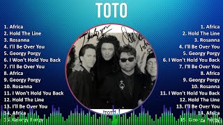 TOTO 2024 MIX Favorite Songs  Africa Hold The Line Rosanna Ill Be Over You [upl. by Abraham217]