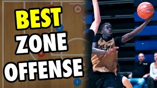 The Best Zone Offense In Basketball [upl. by Reeva]